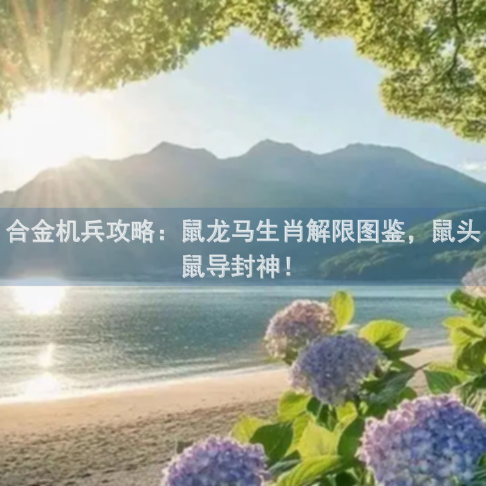 合金机兵攻略：鼠龙马生肖解限图鉴，鼠头鼠导封神！