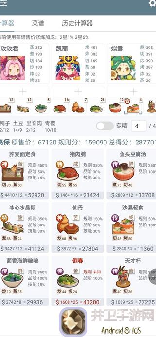 爆炒江湖御前美酒高保技能搭配全攻略